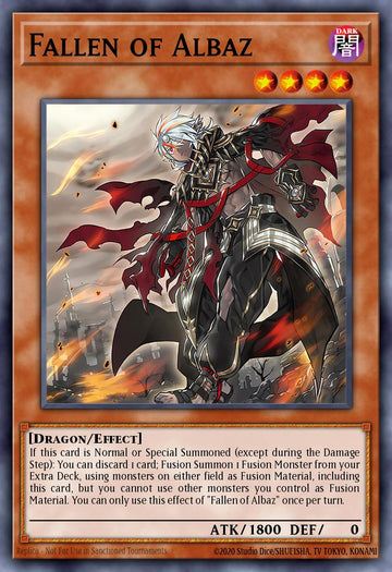 RA01-EN021 - RA01-EN021 - Fallen of Albaz - Quarter Century Secret Rare - Effect Monster - Rarity Collection