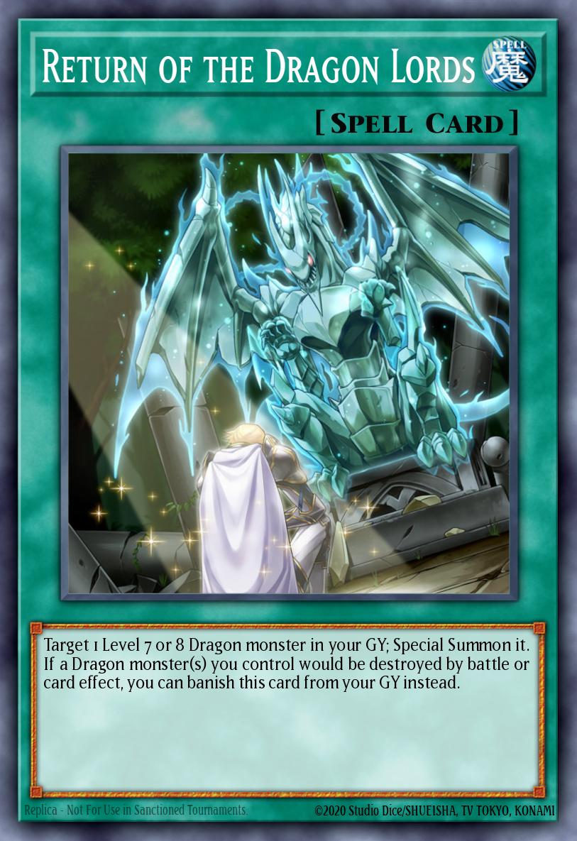 EN060 - Return of the Dragon Lords RA03-EN060 - Ultimate Rare -