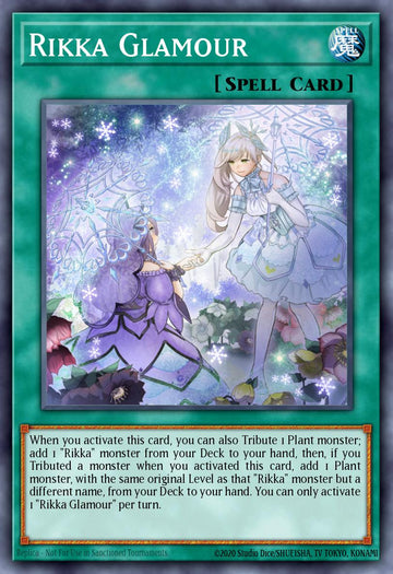 EN023 - SESL-EN023 - Rikka Glamour - Secret Rare - Normal Spell - Secret Slayers