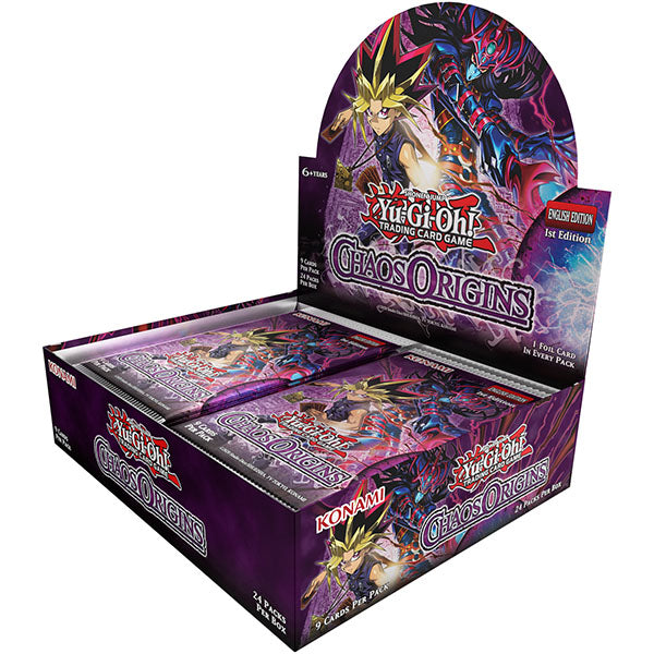 Yugioh Chaos Origins Booster Box x12 Sealed Case Pre-Order