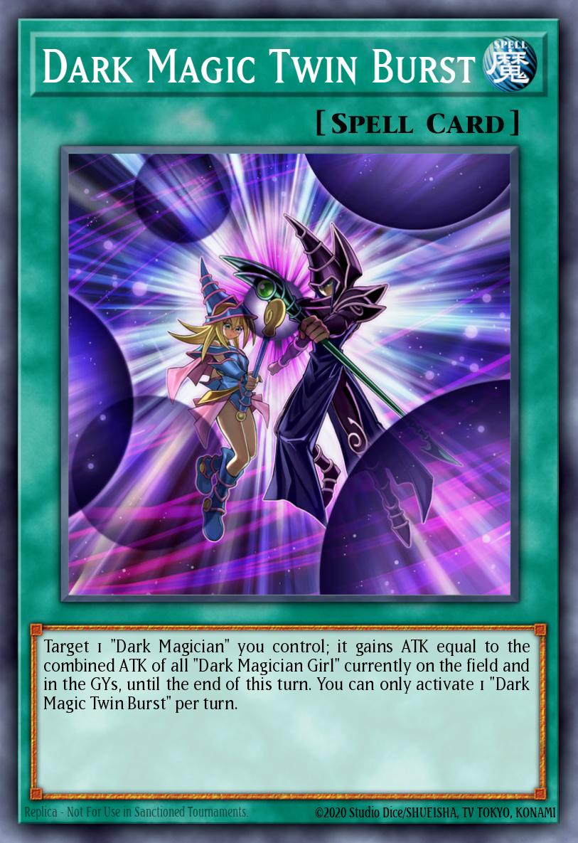 EN018 - DUPO-EN018 - Dark Magic Twin Burst - Ultra Rare - Normal Spell - 1st-Edition - Duel Power