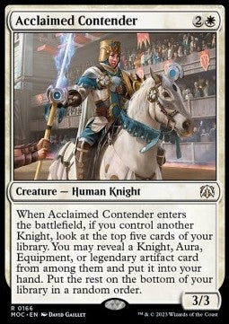 Acclaimed Contender