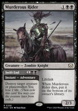Murderous Rider // Swift End
