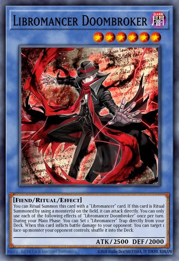 EN047 - MP23-EN047 - Libromancer Doombroker - Common - Effect Ritual Monster - 25th Anniversary Duelist Heroes Tin