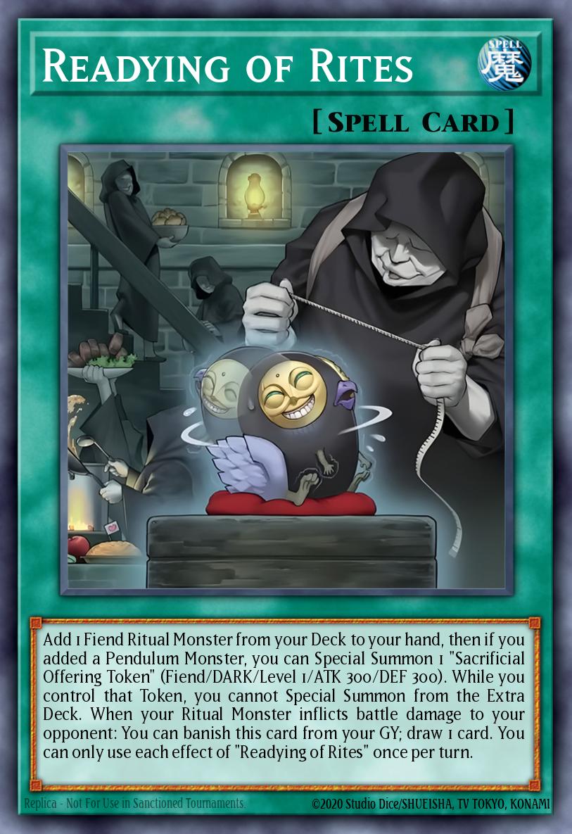 DUAD-EN086 - Readying of Rites - Super Rare - Duelist’s Advance