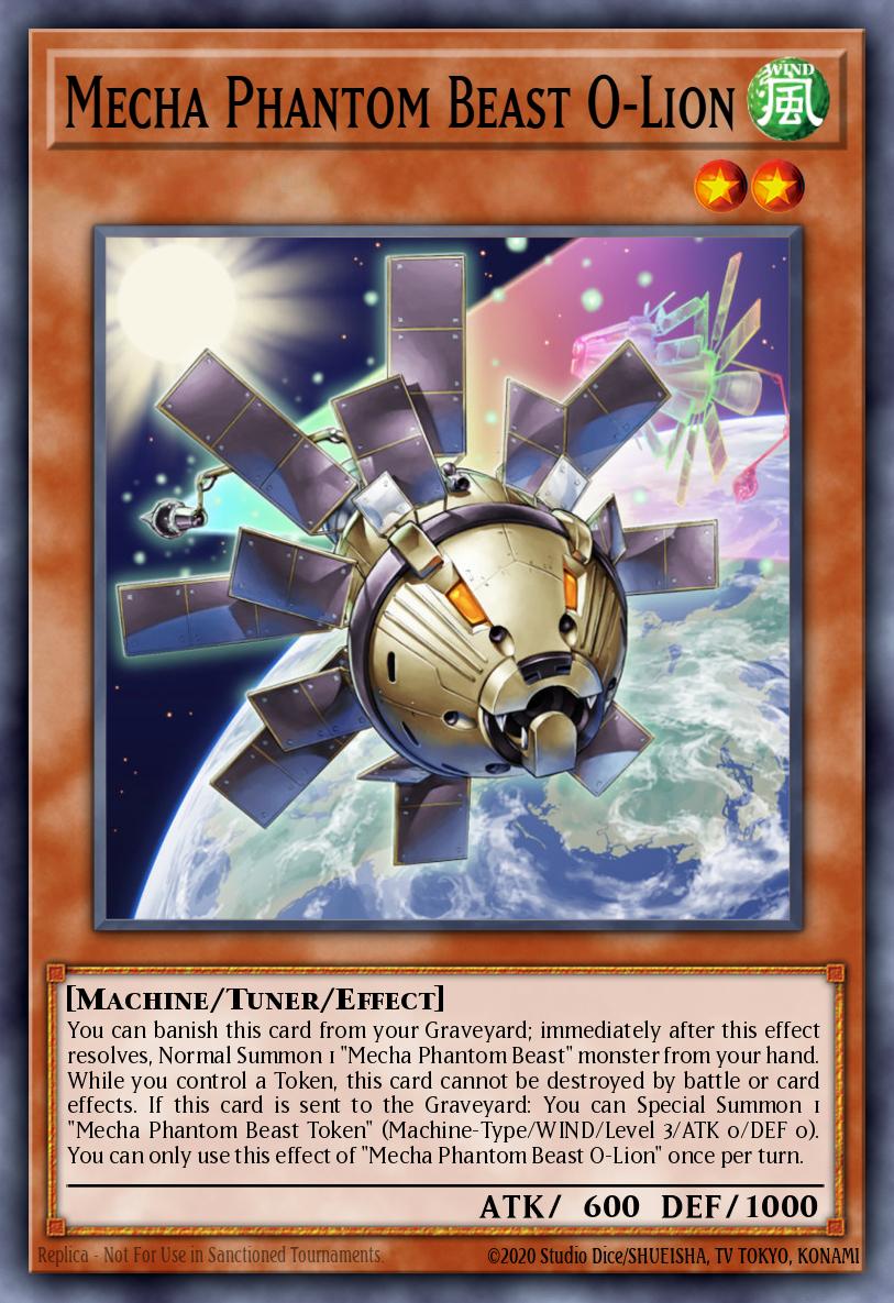 EN072 - BLAR-EN072 - Mecha Phantom Beast O-Lion - Ultra Rare - Effect Tuner monster - Battles of Legend Armageddon