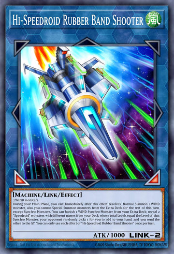 LAVD-ENS36 - Hi-Speedroid Rubber Band Shooter - Ultra Rare - Legendary Arc-V Decks