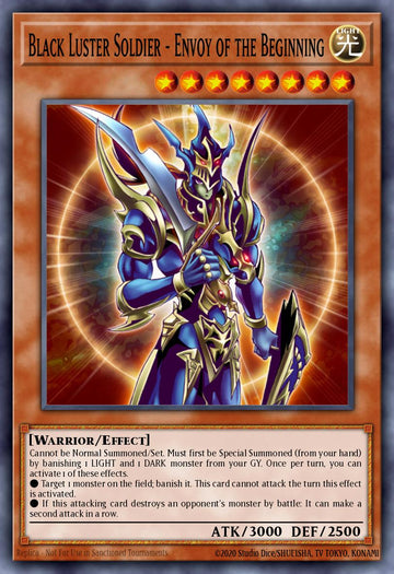 EN029 - toch-fr029 - Black Luster Soldier - Envoy of the Beginning - Collectors Rare - Effect Monster - Toon Chaos 1st edition