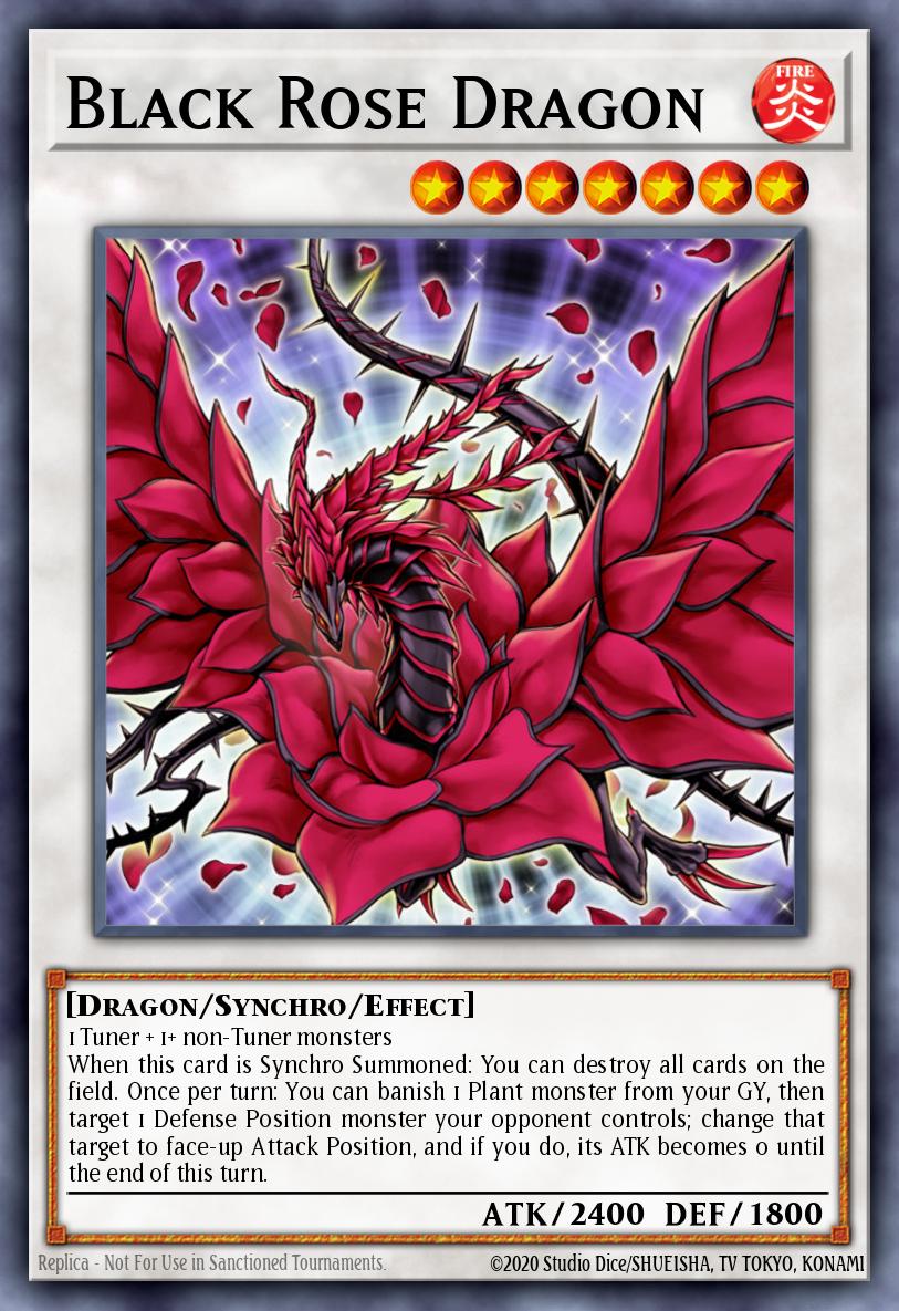 EN039 - CSOC-IT039 - Black Rose Dragon - Italian - Ultra Rare - 1st Edition - Crossroads of Chaos VLP