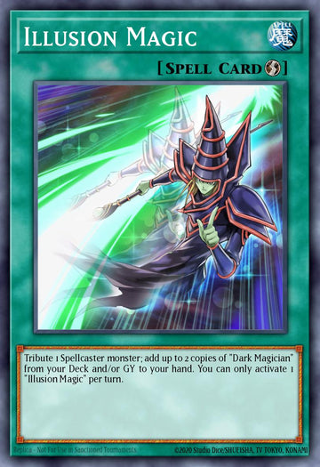 EN010 - LED6-EN010 - Illusion Magic - Common - Quick-Play Spell - Legendary Duelists 6 Magical Hero