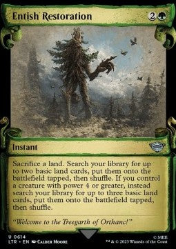 Entish Restoration (V.1)