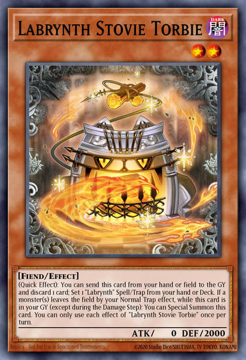 EN231 - MP23-EN231 - Labrynth Stovie Torbie - Common - Effect Monster - 25th Anniversary Duelist Heroes Tin
