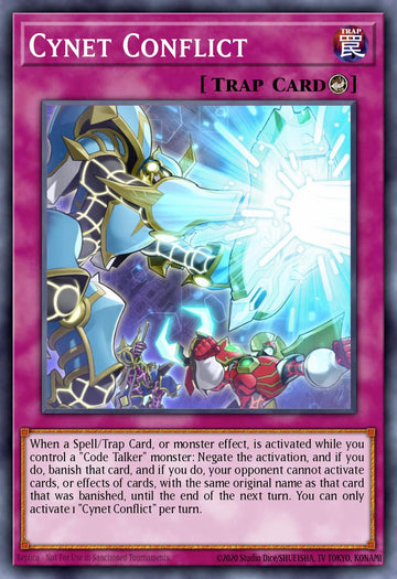 EN042 - FIGA-EN042 - Cynet Conflict - Super Rare - Counter Trap - 1st Edition - Fists of the Gadgets