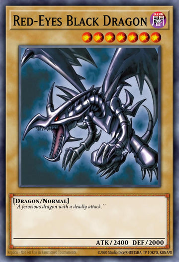 EN007 - STP1-FR007 - Red-Eyes B. Dragon - Ultra Rare - Normal Monster - Speed Duel Tournament Pack: 1