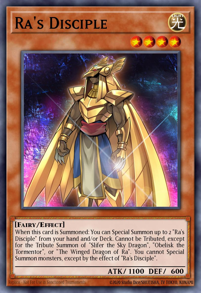 EN026 - DLCS-EN026 - Ra's Disciple - Blue Ultra Rare - Effect Monster - Dragons of Legend The Complete Series