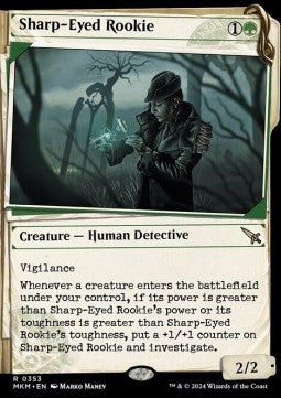 Sharp-Eyed Rookie