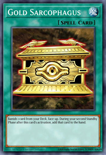 EN052 - RA02-EN052 - Gold Sarcophagus - Collector's Rare - - Rarity Collection 2