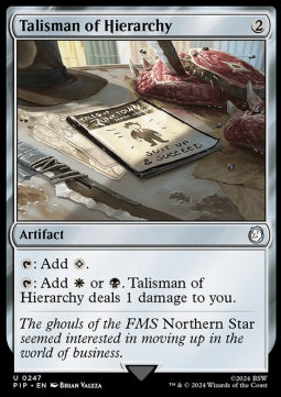 Talisman of Hierarchy