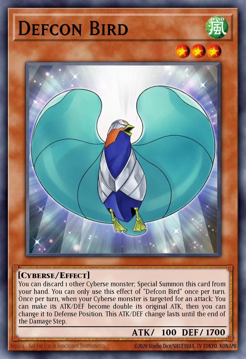 EN037 - FIGA-EN037 - Defcon Bird - Super Rare - Effect Monster - 1st Edition - Fists of the Gadgets