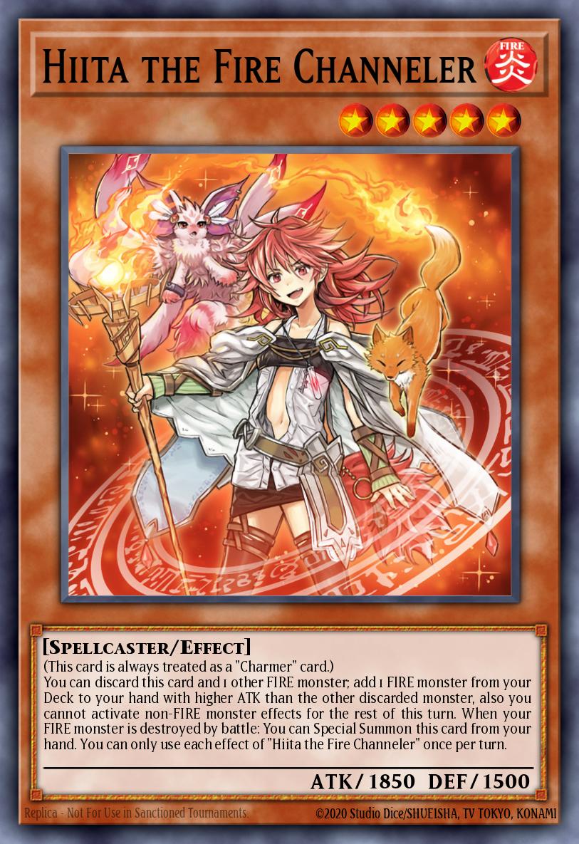 EN026 - DUNE-IT026 - Hiita the Fire Channeler - Quarter Century Secret Rare - Effect Monster - Duelist Nexus ITALIAN