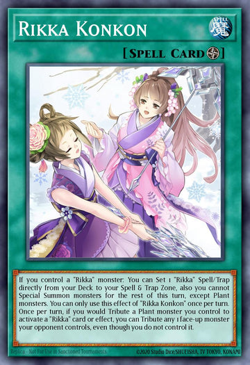 EN142 - MP23-EN142 - Rikka Konkon - Common - Field Spell - 25th Anniversary Duelist Heroes Tin