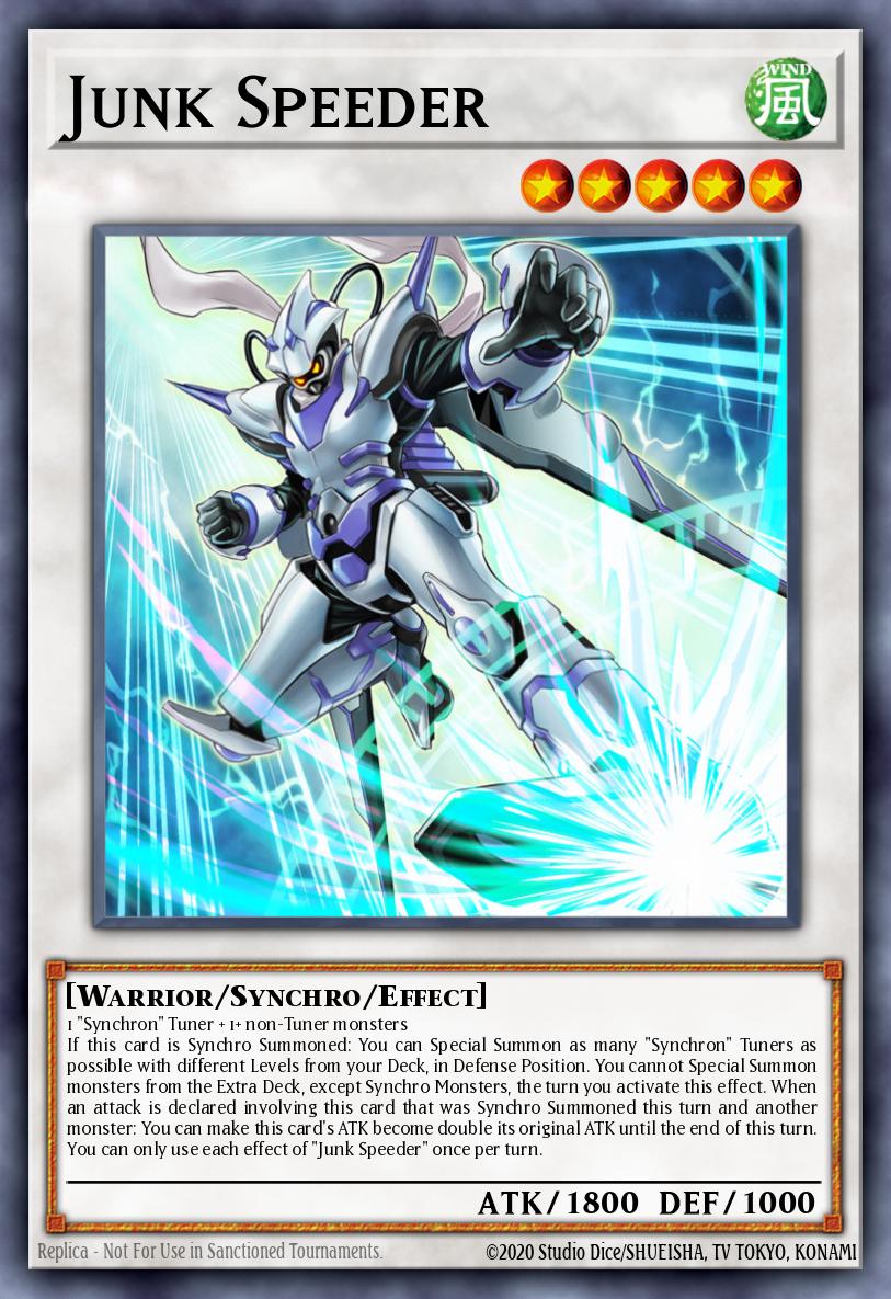RA01-EN032 - RA01-EN032 - Junk Speeder - Quarter Century Secret Rare - Effect Synchro Monster - Rarity Collection