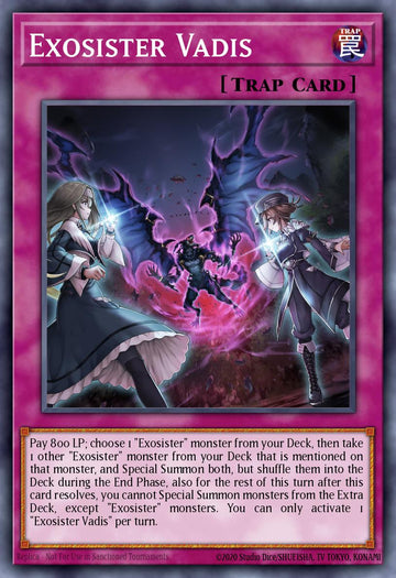 EN263 - MP23-EN263 - Exosister Vadis - Common - Normal Trap - 25th Anniversary Duelist Heroes Tin