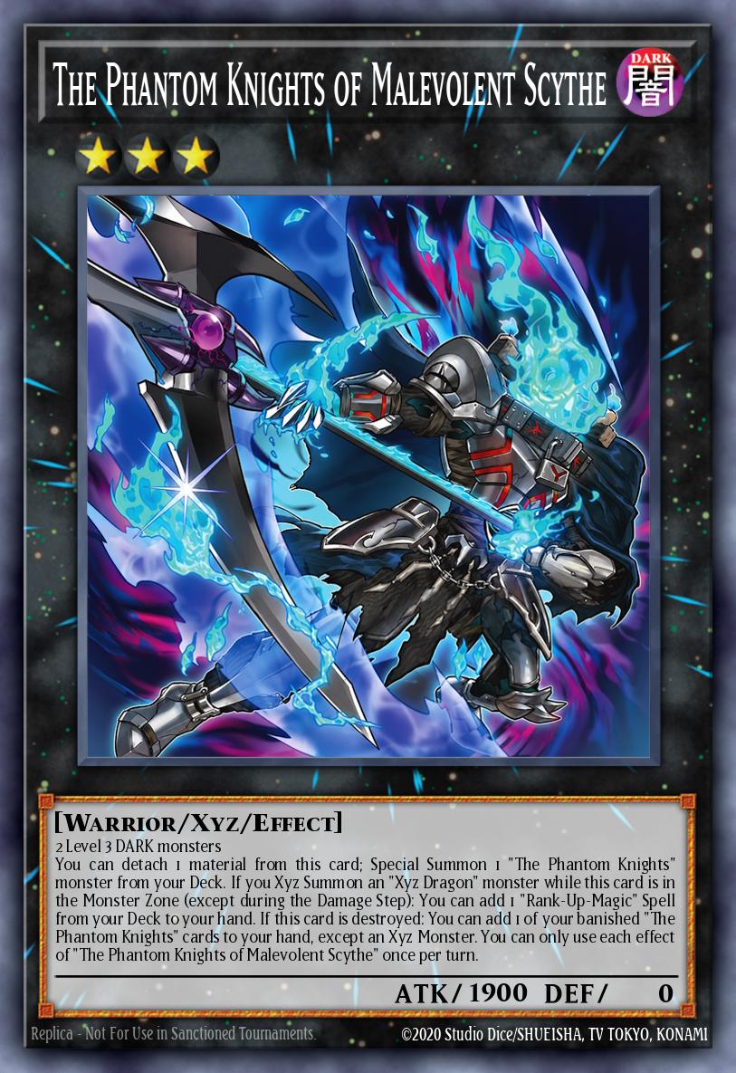 CORI-EN037 - The Phantom Knights of Malevolent Scythe - Super Rare - Chaos Origins