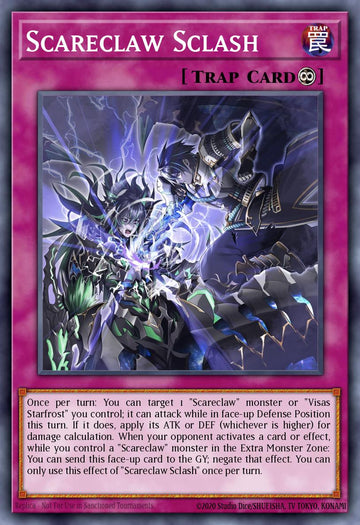 EN104 - MP23-EN104 - Scareclaw Sclash - Common - Continuous Trap - 25th Anniversary Duelist Heroes Tin