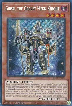 Girsu, the Orcust Mekk-Knight (V.3 - Secret Rare)