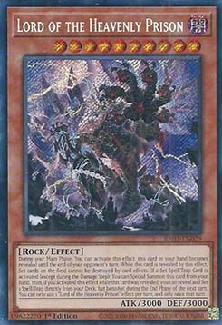 Lord of the Heavenly Prison (V.3 - Secret Rare)
