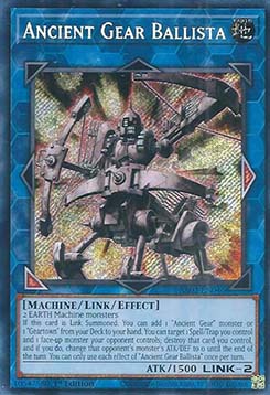 Ancient Gear Ballista (V.3 - Secret Rare)