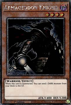 Armageddon Knight (V.4 - Platinum Secret Rare)
