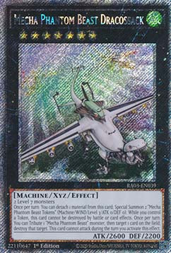 Mecha Phantom Beast Dracossack (V.4 - Platinum Secret Rare)