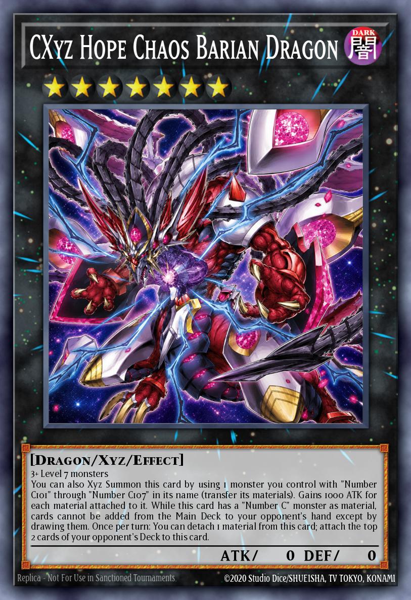 BETB-EN044 - CXyz Hope Chaos Barian Dragon - Ultra Rare - Beyond the Brave