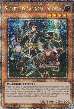 Secret Six Samurai - Kizaru (V.5 - Quarter Century Secret Rare)