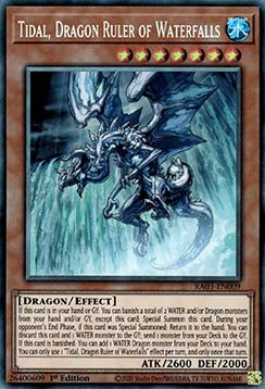 Tidal, Dragon Ruler of Waterfalls (V.6 - Collectors Rare)