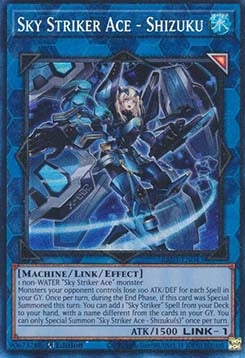 Sky Striker Ace - Shizuku (V.7 - Collectors Rare)