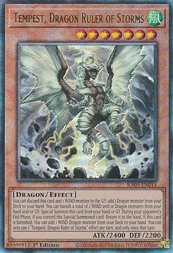 Tempest, Dragon Ruler of Storms (V.7 - Ultimate Rare)