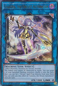 Galatea, the Orcust Automaton (V.7 - Ultimate Rare)