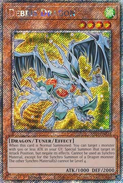 Debris Dragon (V.1 - Platinum Secret Rare)