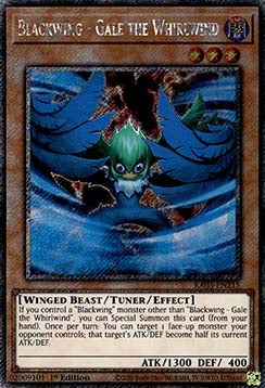 Blackwing - Gale the Whirlwind (V.1 - Platinum Secret Rare)