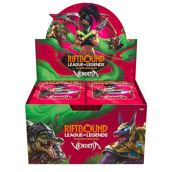 Riftbound Set 4 Vendetta Booster Box x6 Sealed Case Pre-Order