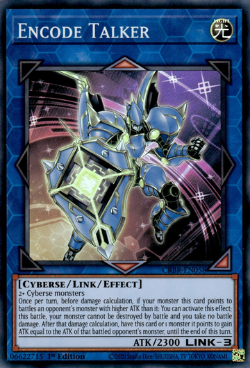 CRBR-EN058 - Encode Talker - Super Rare - Crossover Breakers