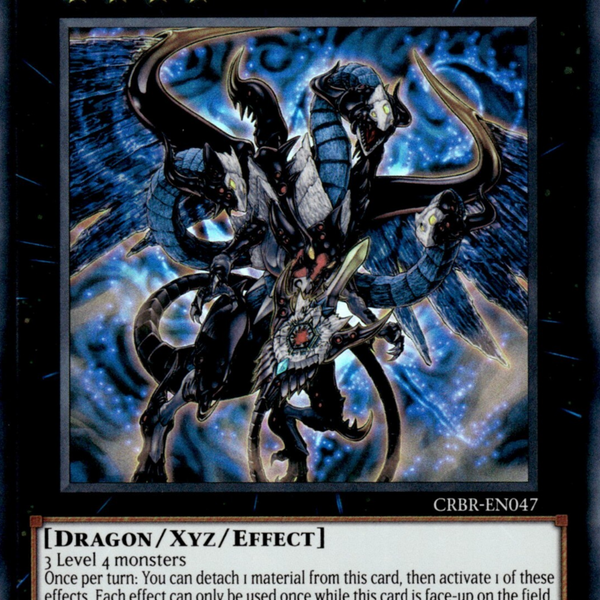 CRBR-EN047 - Evilswarm Ouroboros - Super Rare - Effect Xyz Monster - C CRBR-EN047 - Evilswarm Ouroboros - Super Rare - Effect Xyz Monster - C