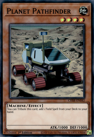 CRBR-EN042 - Planet Pathfinder - Super Rare - Crossover Breakers