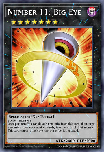 AP06-EN002 - AP06-EN002 - Number 11: Big Eye - Ultimate Rare - Astral Pack 6 NM