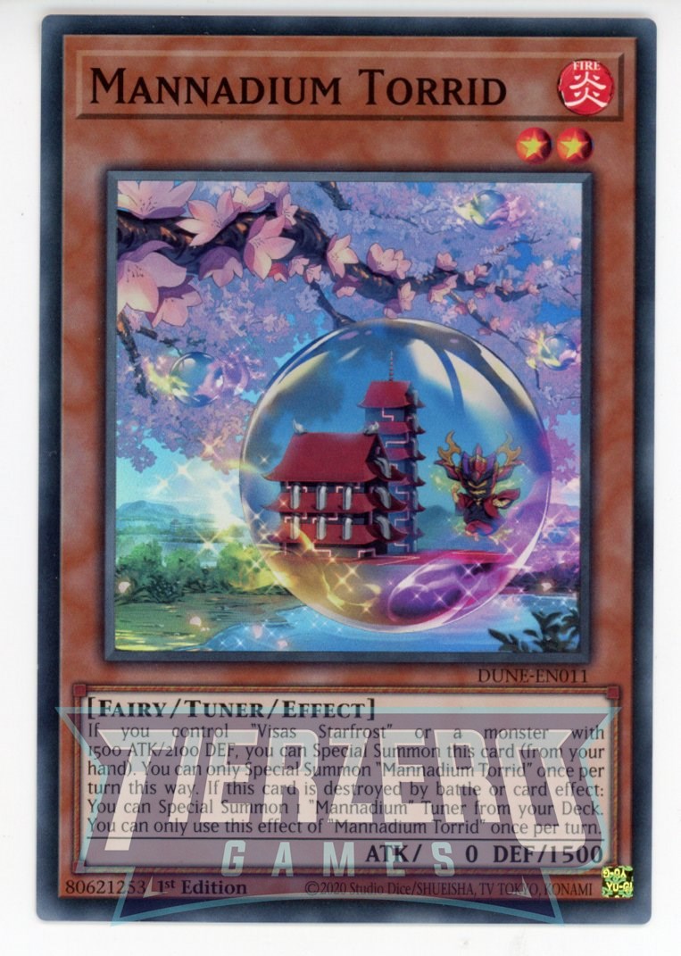 DUNE-EN011 - Mannadium Torrid - Super Rare