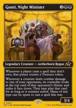 Gonti, Night Minister