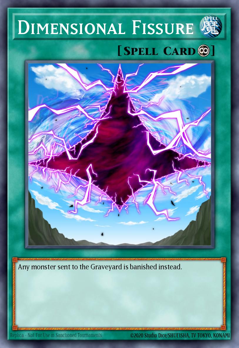 EN004 - CP08-FR004 - Dimensional Fissure - French - Super Rare - Continuous Spell Card - Championship Pack 8 VLP++